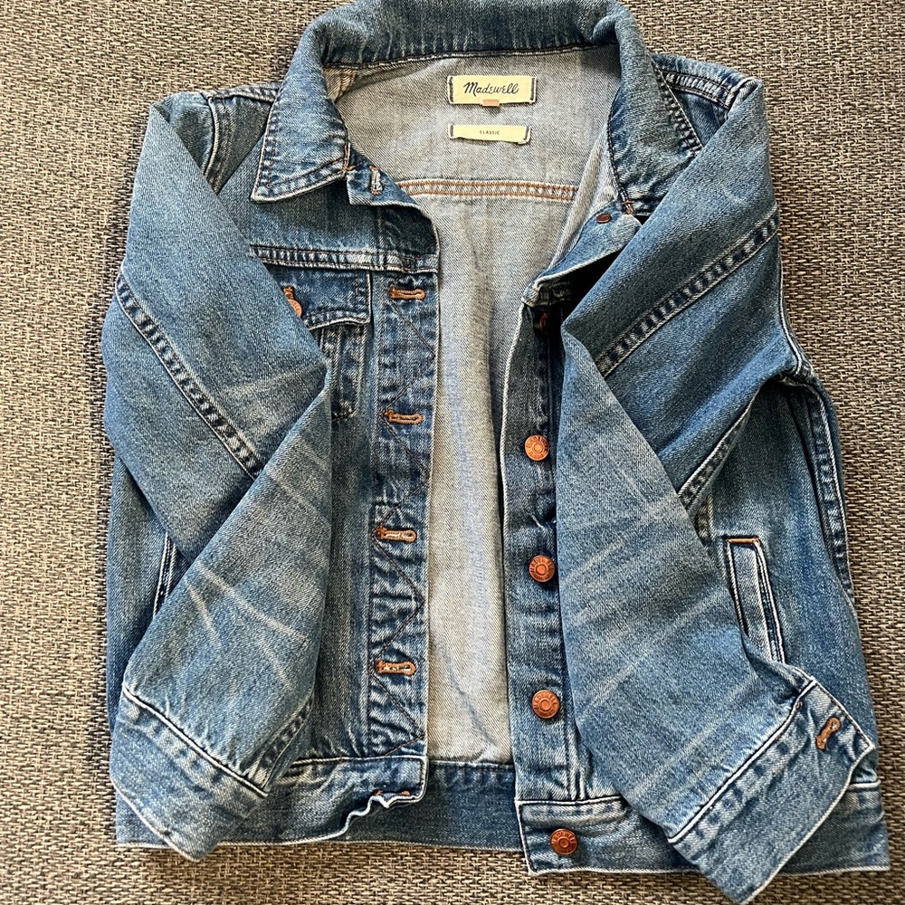 Madewell Classic Jean Jacket sz medium - Picture 2 of 8